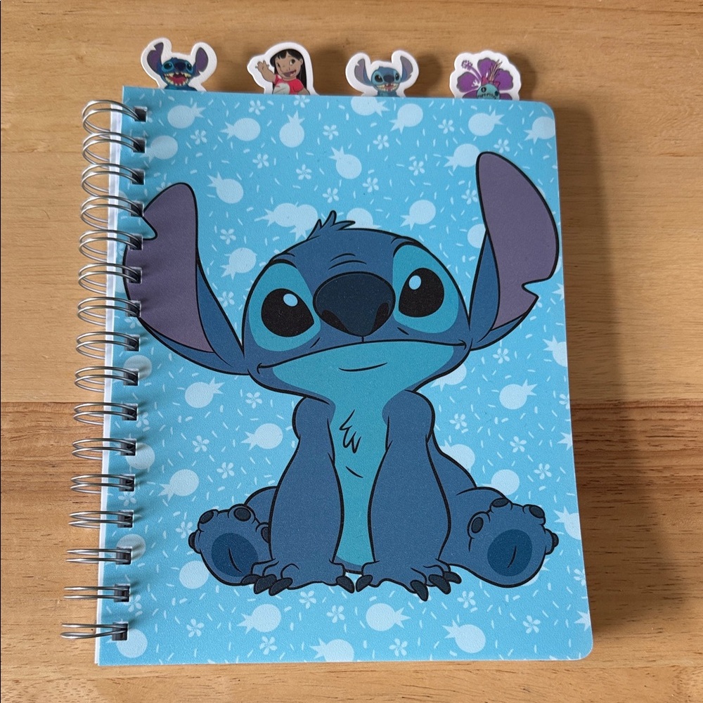 Disney Stitch Spiral Journal 96 Sheets